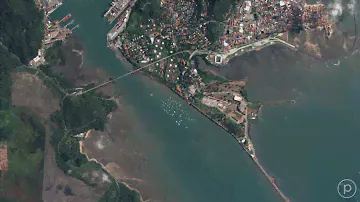 Imaging the Panama Canal from Space