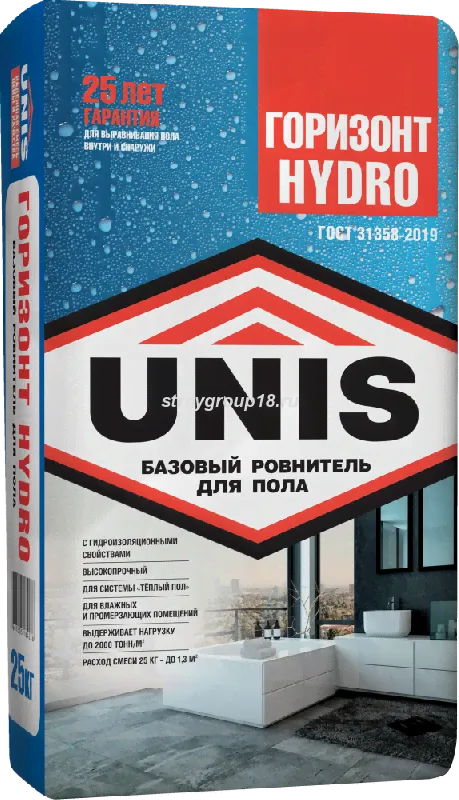 Ровнитель UNIS Горизонт HYDRO 25 кг-0
